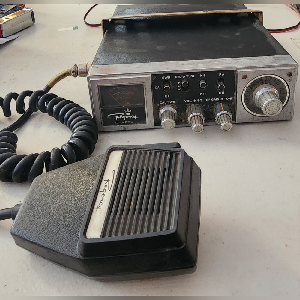 Regency CR-230 AM 23 channel CB Radio mobile Transceiver BENIFITS CHARITY